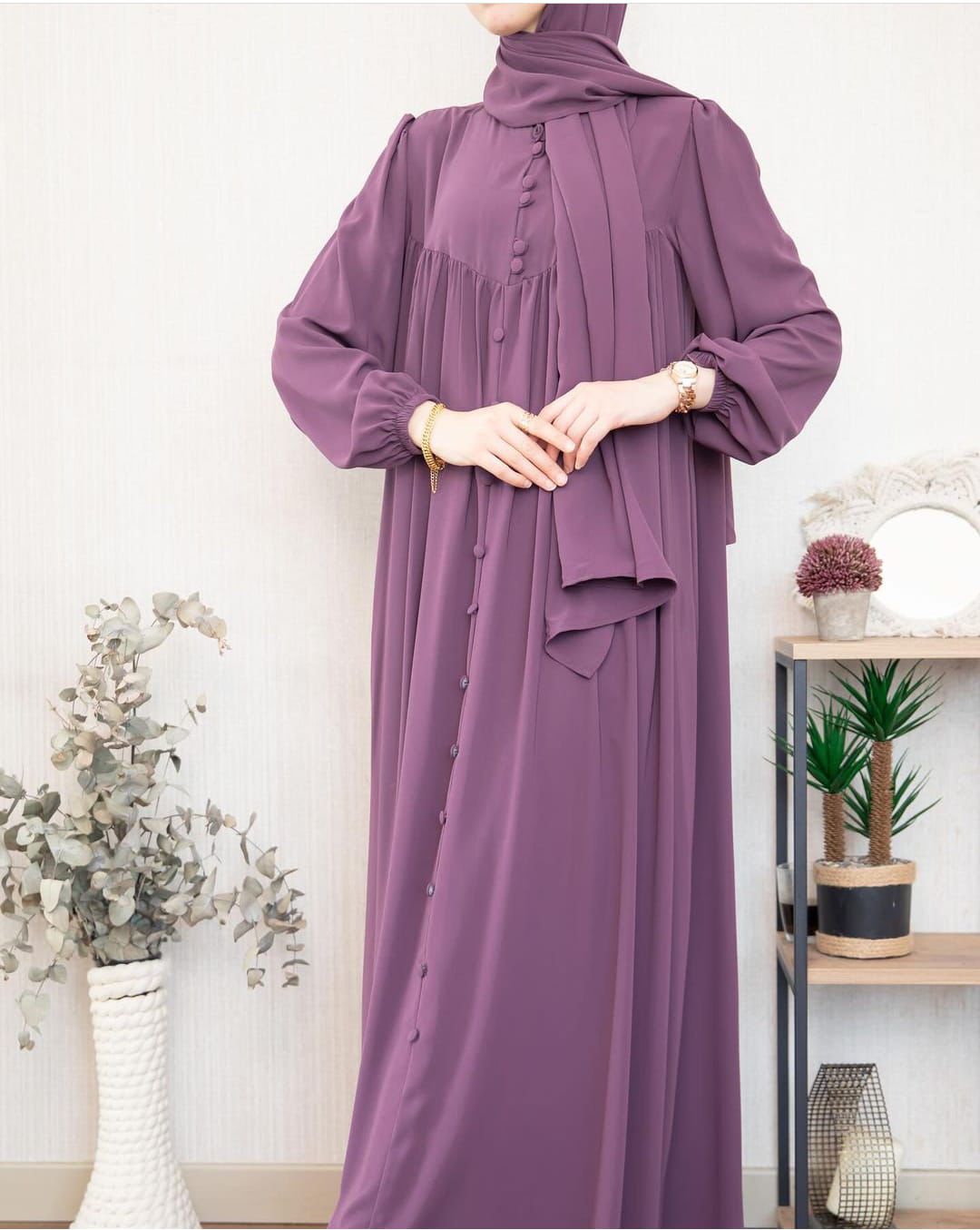 Abaya With Stoller 4