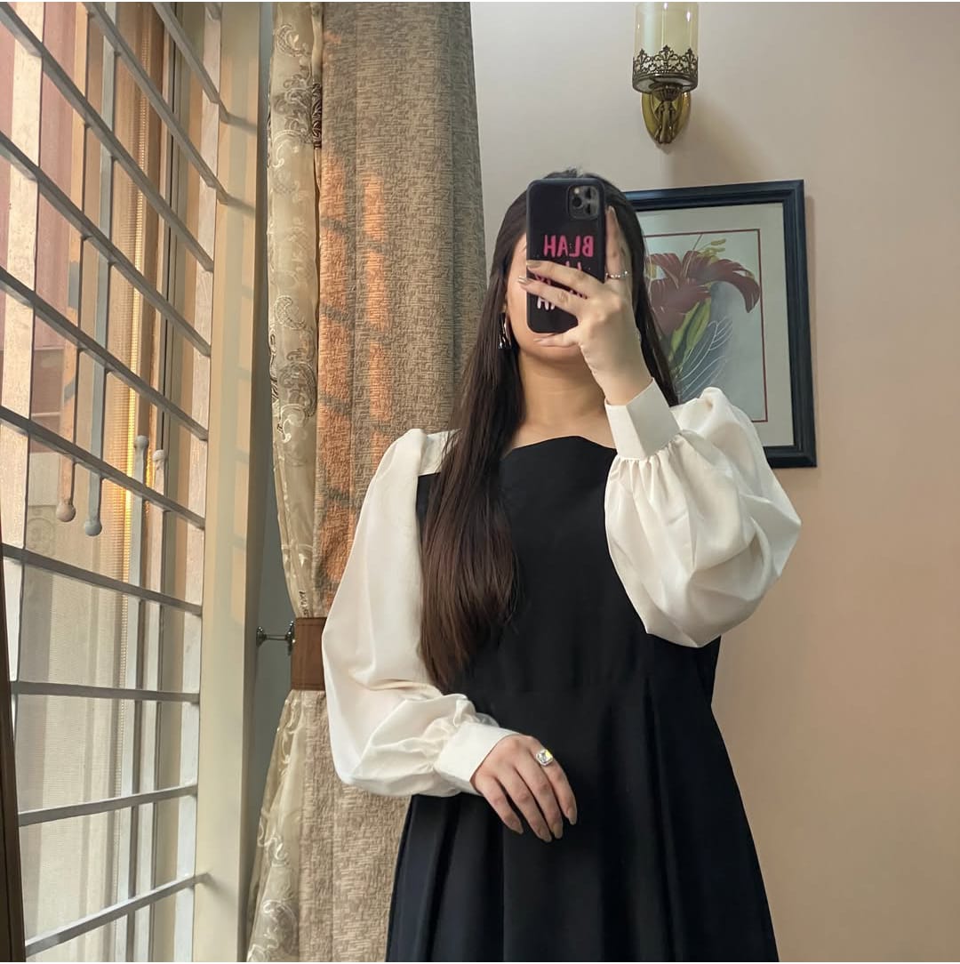 Black Elegant Frock 1