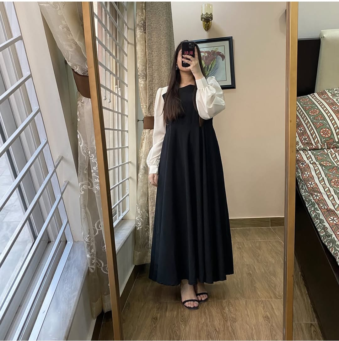 Black Elegant Frock 2